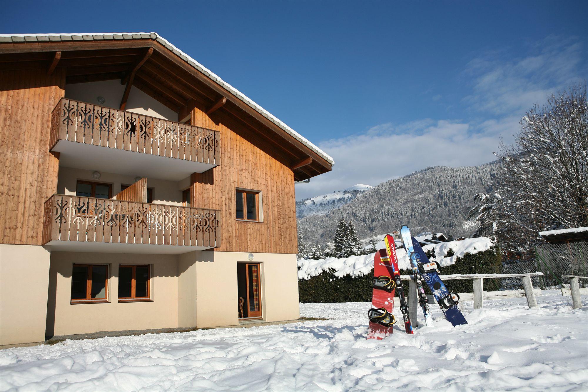 Résidence Néméa Le Grand Tétras Samoëns Esterno foto