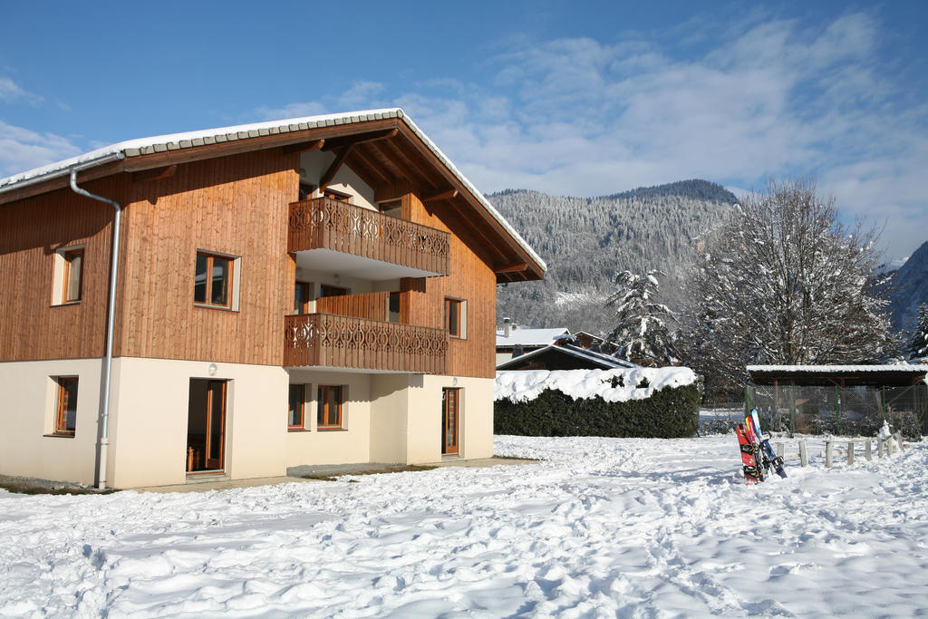 Résidence Néméa Le Grand Tétras Samoëns Esterno foto