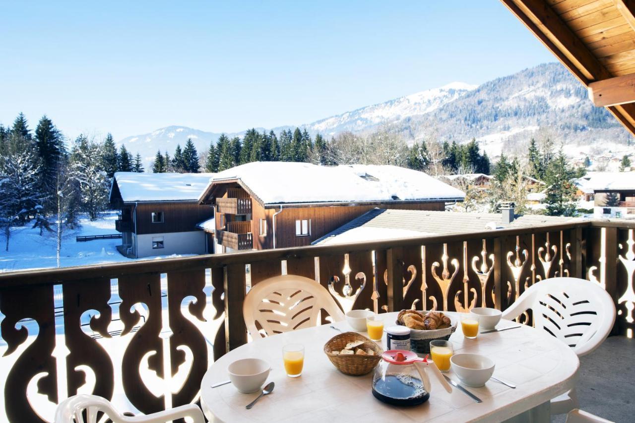 Résidence Néméa Le Grand Tétras Samoëns Esterno foto