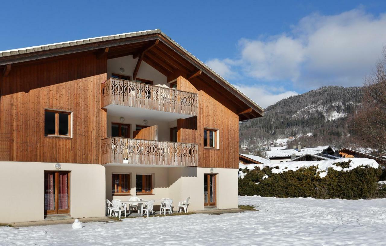 Résidence Néméa Le Grand Tétras Samoëns Esterno foto